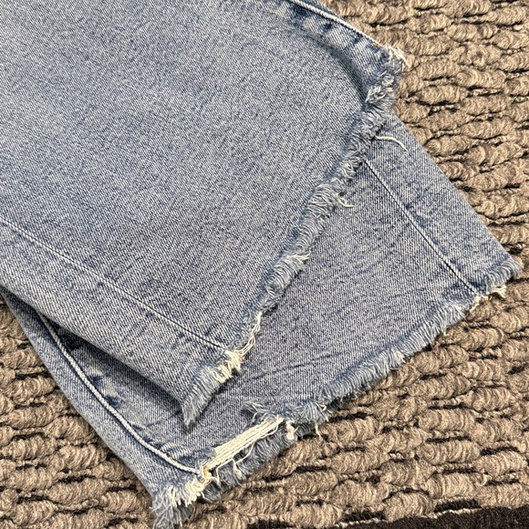 Banana Republic High Rise Wide Leg Crop Jeans Women’s 25 Modern Classic Raw Hem - Picture 5 of 5